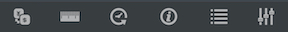 iPhone toolbar